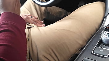 Preview 3 of Www Pron Movie Girls - jerking with buddy in car 2