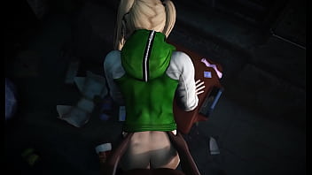 Preview 3 of Lesbianes Tit - Back Alley Escapades - d. or Alive