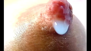Preview 3 of Born Baby Birth - closeup milking nipple