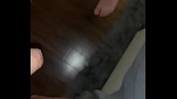 Preview 3 of Little Girl 1 Time Fucked - Straight Muscle Jock gets tricked into jerking off