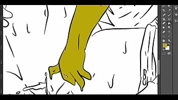 Preview 2 of Bangla Xbideo - speed paint furro 002 (Lucy bunny girl)