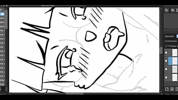 Preview 1 of Bangla Xbideo - speed paint furro 002 (Lucy bunny girl)