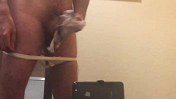 Preview 2 of Testis In Vagina - Playing with friends panties. Part 3 of 3
