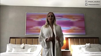 Preview 1 of Mia Malkova Femdom - Big tits mom striptease in a hotel