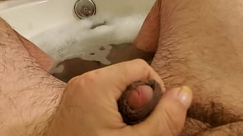 Preview 3 of Lesbian Mustrubuting - Bathing and stroking