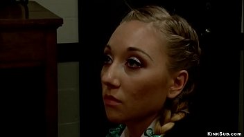 Preview 1 of Father Mother Daughter Son In - MILF professor whipping blonde teen