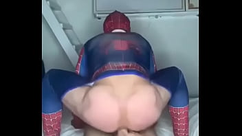 Preview 3 of Bored Syren - Having fun with Spider-Man