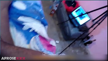 Preview 1 of Dr Lomp Electro Torture - Round and brown ass recieve a booty massage