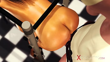 Preview 3 of Pakistani Village Xx Come - Hot sex! Young hot woman with many boobs in restraints fucked hard by a crazy chef in the prison