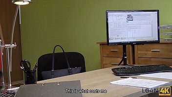 Preview 2 of In Chis - LOAN4K. Hottie is ready for dirty sex to pay taxes for a picture