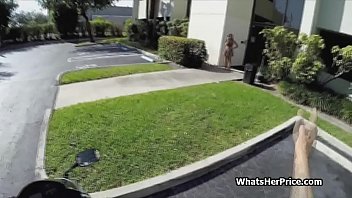 Preview 1 of Kery Cheyn - Riding cock on strangers bike after job interview