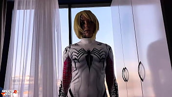 Preview 1 of Xxx Photo All - Anti-Venom Deep Sucking and Sensual Fucking - Cosplay
