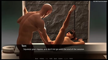 Preview 2 of Downward Doggy Porn - Cuckold Husband watches wife get fucked and take a massive facial cumshot. real slut hungry for cock - hotwife 3D porn games