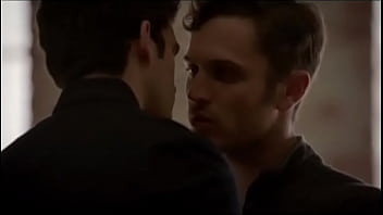 Preview 4 of Smart Boy And Xxxxnxx - Gay Kiss Scene From TV Show The Originals | gaylavida.com