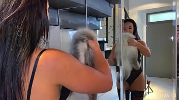 Preview 1 of Vecina Karen - YOUNG 18YO TEEN ZUZU SWEET In FUR Gets POUNDED By LUTROS HUGE COCK