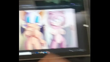 Preview 3 of Yami Oral - Rouge the Bat and Amy Rose cum tribute