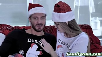 Preview 1 of Juhi Chawla Xnxx - Step Sister Gets Fucked on Christmas By Her Brother