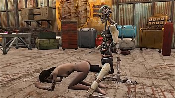 Preview 4 of Big Milk Mom Teens - Fallout 4 fucker robot