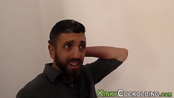 Preview 3 of Sunnyleone Bf Hd Video - Domina cuckolds for sperm on her huge tits
