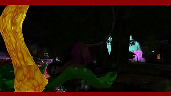 Preview 3 of Kamera Ocean Ganggang - Tiny Girl t. Plant Fucked