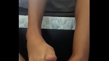 Preview 3 of Catina Sex Video - Latina wife footjob