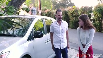 Preview 1 of Blake Fat - Teen Whore Stepdaughter Will Do Anything For A Car,  Even Fuck Dad- Ellie Eilish