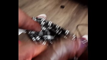 Preview 4 of Teen Yell - Big black cock fucking flashlight