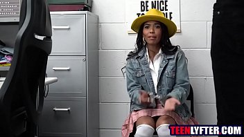 Preview 1 of Asian Relative - Cop fucks asian teen for shoplifting