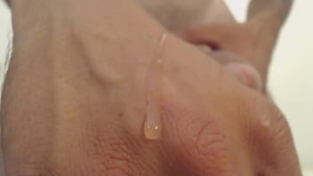 Preview 4 of Xunx Sexvideos - Precum running down my hand! (teaser)