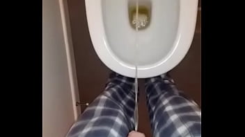 Preview 2 of Sonofka 3d Monster - Man with tiny uncut dick pissing at night