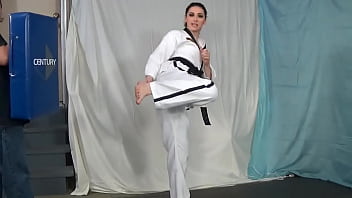Preview 2 of Porn Classics - Frances Marino is a 4th degree black belt. She demonstrates different styles of kicks that can fend off an attacker. You c...