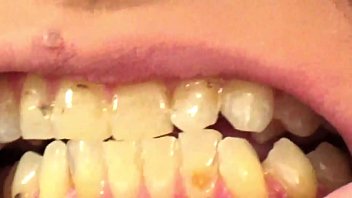 Preview 2 of Nepali Mms Kand - Mouth Vore Close Up Of Fifi Foxx Eating Gummy Bears