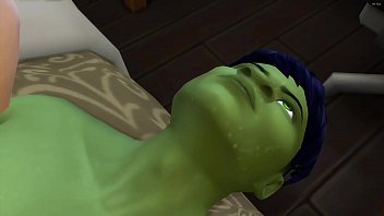 Preview 4 of Joi Armpits Joi - The Hulk Fucking A Sexy Redhead Girl Anal Only