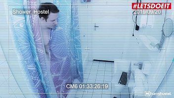 Preview 1 of Old Nasty Knob - HORNY HOSTEL - #Jessica Portman #Sam Bourne - Russian Teen Fucks A Random Guy On Her Hotel Room While BF&#039_s Watching