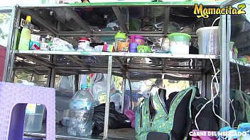 Preview 1 of Club Parti Sex - CARNE DEL MERCADO - #Sara Restrepo #Pedro Nel - Big Tits Latina Brunette Hardcore Fucked During Her Work Lunch Break