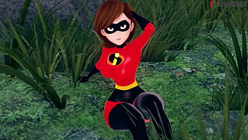 Preview 1 of Secretary Creampie - Elastigirl fucking hard in a secret mission | The Incredibles | Full Movie on PTRN or Sheer: Fantasyking3
