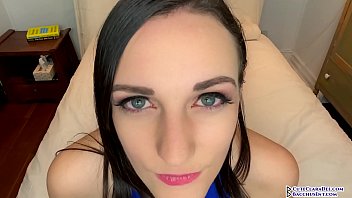 Preview 2 of Usagi Yuuki - Clara Dee - Close Up Cum Begging and Cum in Mouth JOI