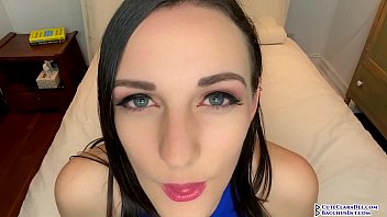 Preview 1 of Usagi Yuuki - Clara Dee - Close Up Cum Begging and Cum in Mouth JOI