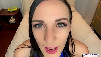 Preview 4 of Usagi Yuuki - Clara Dee - Close Up Cum Begging and Cum in Mouth JOI