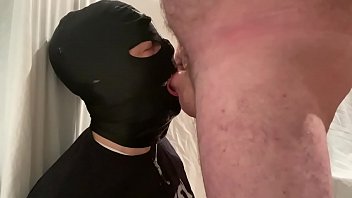 Preview 2 of New Breazzer Videos Big Taite - Straight alpha giving no escape sloppy throatfuck to his personal cocksucking faggot