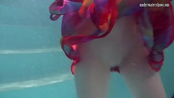 Preview 4 of Hacker Porn - Redhead b. Nikita Vodorezova gets naked fast underwater