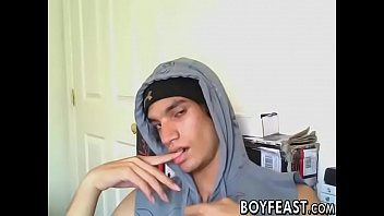 Preview 1 of Pissing Open Compilation - Cute twink Tristan solo jerking off big cock before cumshot