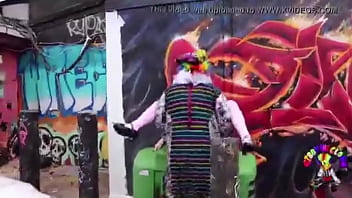 Preview 1 of Russiam - i put spongebob music over a E-Girl getting hammered by a damn clown