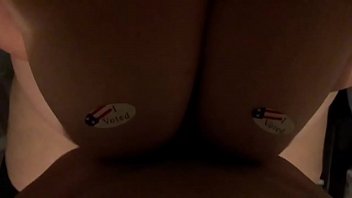 Preview 3 of Abg Amazing Goyangan - Bbw rewards you for voting with a titfuck