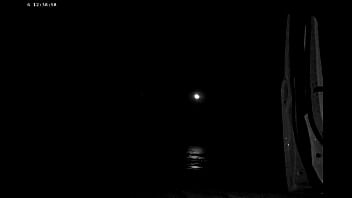 Preview 1 of Sunny Leone Punish Tube - Sexy Sissy crossdresser with pawg big ass dancing on beach in moonlight