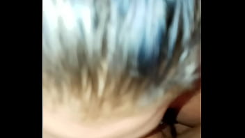 Preview 1 of Mom Wears Cum In Her Shoes - Chubby emo chick gags hard