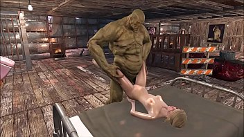 Preview 1 of Mom Enjoy Her Son - Fallout 4 Katsu and Strong in bed 2