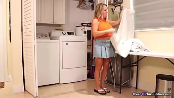 Preview 1 of Sex Video Hot Pron - Mother In Law Handjob - Kat Lucious - Over40Handjobs