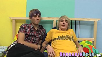 Preview 1 of Abbottabad Desi Xxx - Skinny young gay Preston Andrews dick sucked before pounding