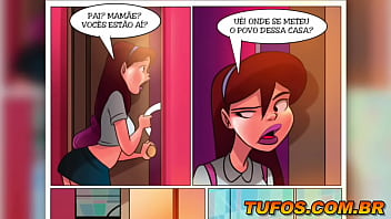 Preview 2 of Lily Love Orgy - Tirou dez na faculdade! Aluna nota dez - Os Sacanas HQ 10